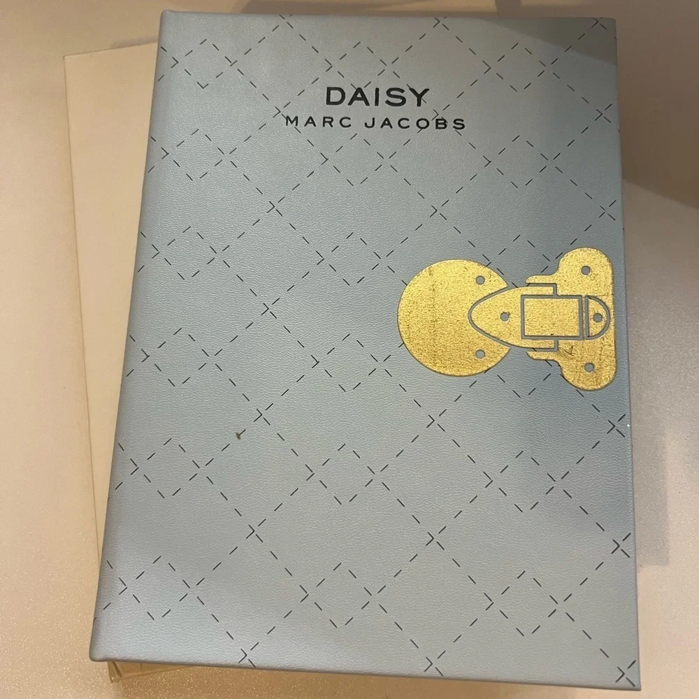 Marc Jacobs Daisy Blue and Gold Notebook